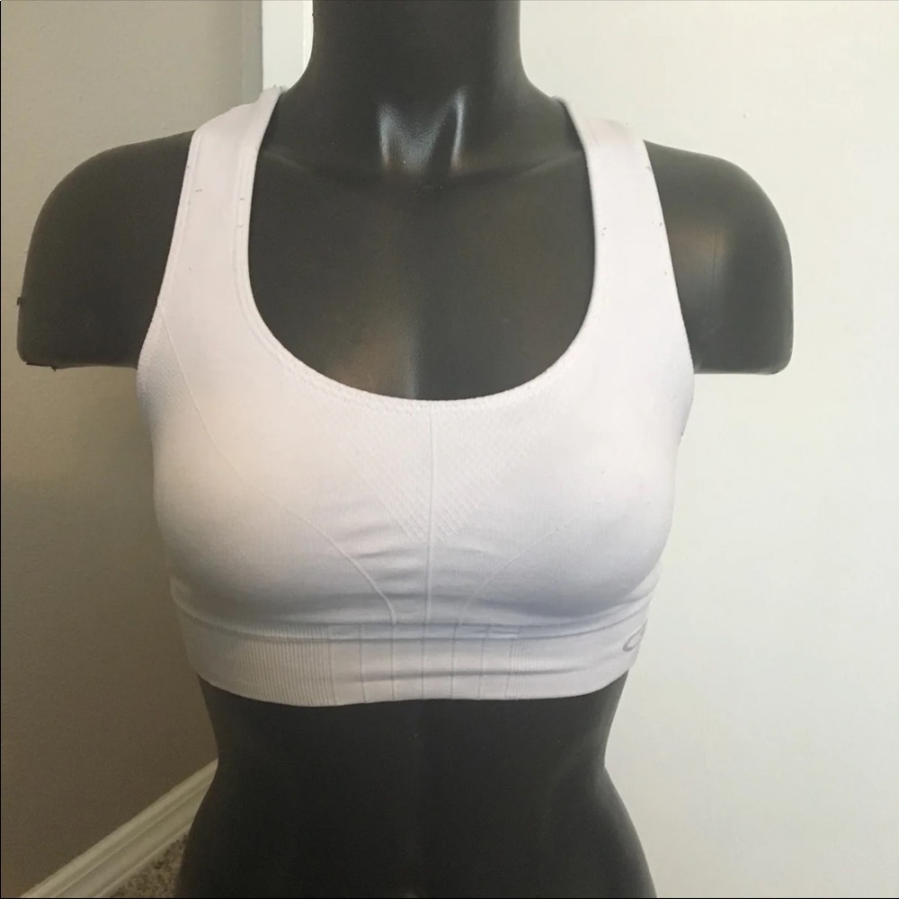 White Champion Sports Bra Size S